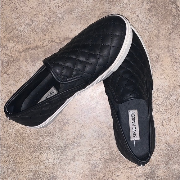 SOLD - Steve Madden Quilted Sneakers - Picture 1 of 2